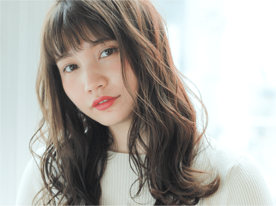 ロングパーマ 女性