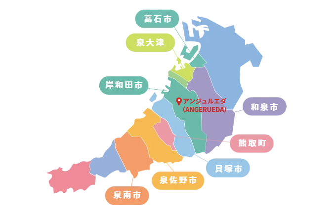 対象エリア マップ 画像